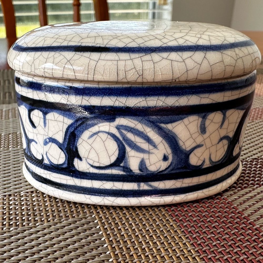 Potting Shed Dedham Rabbit Trinket Box
